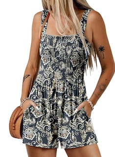 Foto 1 | Monos Tipo Mameluco Dokotoo 2025, Estampado A La Moda, Gris, Para Mujer - Venta Internacional.