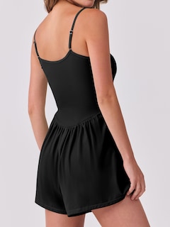 Foto 3 | Mono Anrabess Para Mujer, Verano, Sin Mangas, Negro, Talla Xl - Venta Internacional.