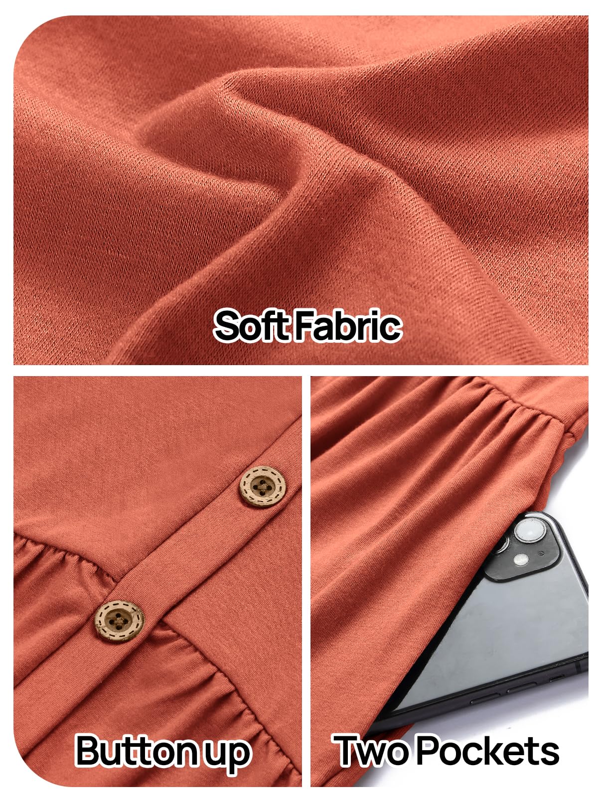 Foto 7 | Mono Merokeety De Verano Con Manga Corta Y Cuello En V Y Botones - Venta Internacional.
