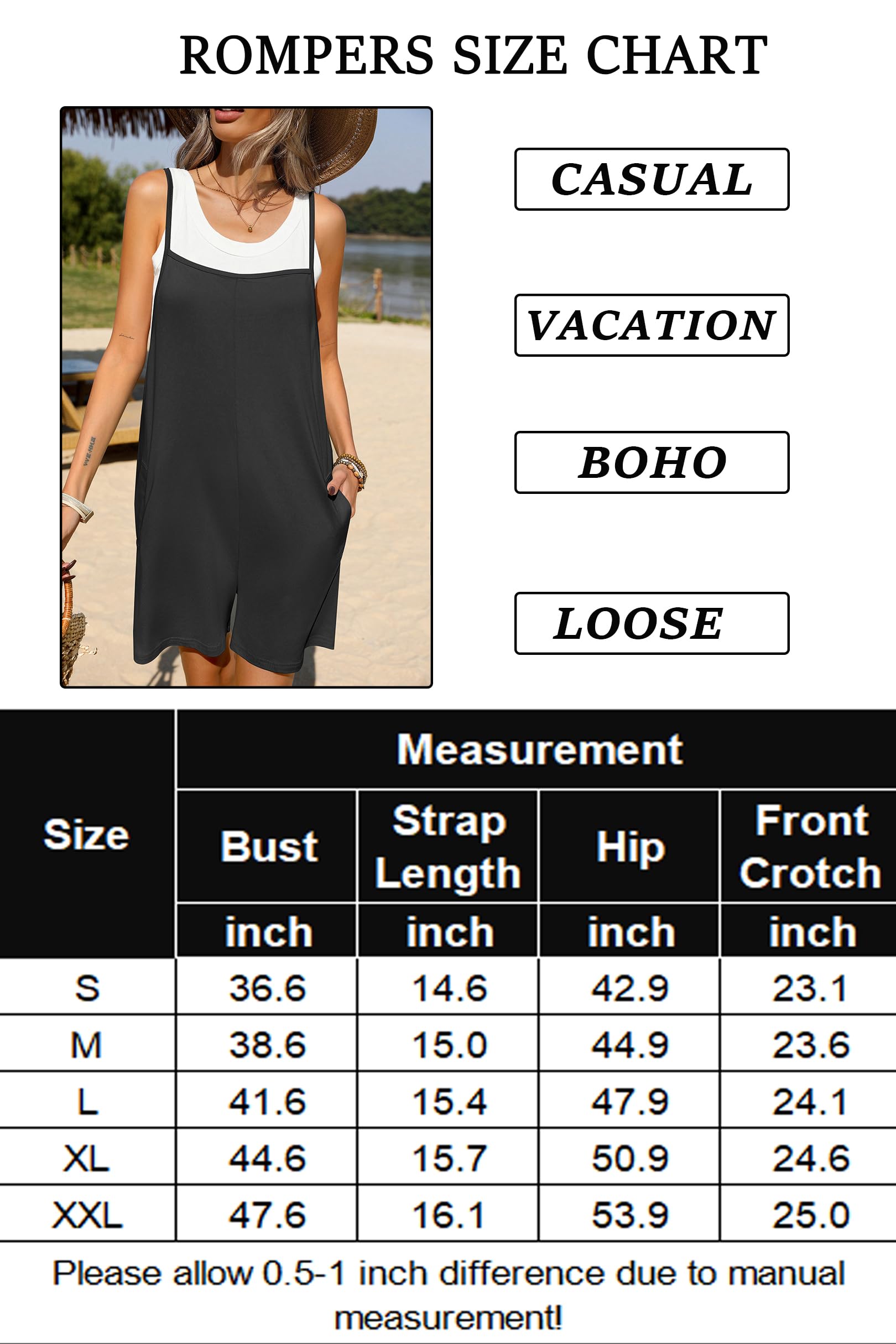 Foto 7 pulgar | Romper Ekouaer Para Mujer, Espaguetis De Verano Sin Mangas, Color Verde Claro - Venta Internacional.