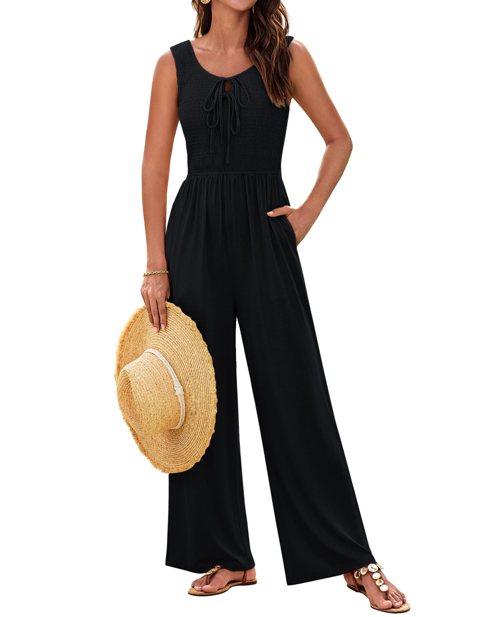 Mono Grace Karin Para Mujer Con Bolsillos Negro M - Venta Internacional.