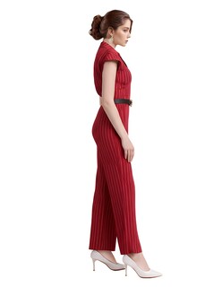 Foto 3 | Jumpsuit Palazzo Casual A Rayas Pantalón Recto