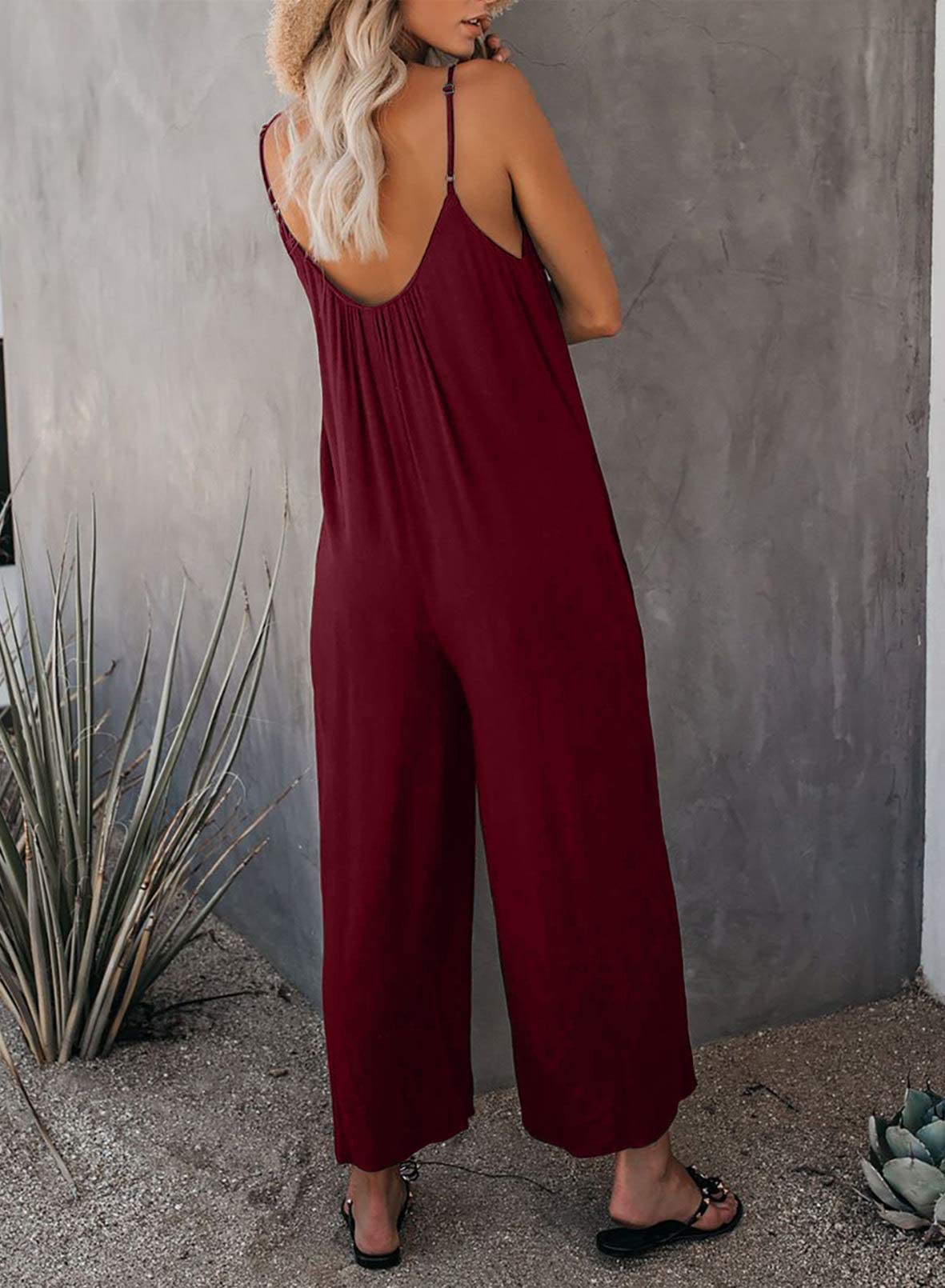 Foto 3 pulgar | Mono Happy Sailed Summer Sin Mangas Para Mujer, Color Rojo, Talla L - Venta Internacional.