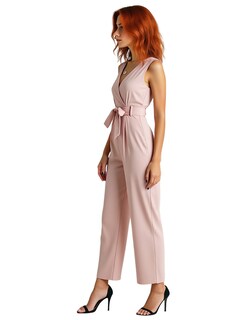 Foto 2 | Jumpsuit De Lino Escote V Pantalón Recto Issachar