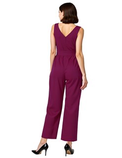 Foto 3 | Jumpsuit De Lino Escote V Pantalón Recto Issachar