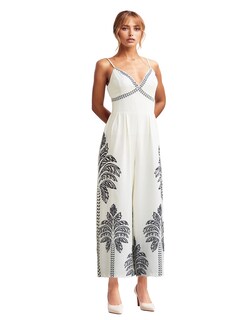 Foto 1 | Jumpsuit Casual Pantalón Amplio Tirantes Diseño Floral Coco Moda