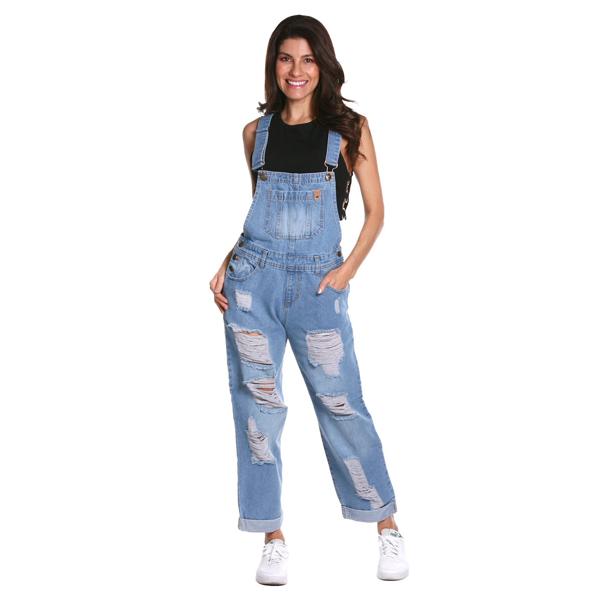 Overol Mom Pineda Jeans para Mujer