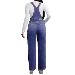 Foto 2 | Overol Recto Britos Jeans Mujer Mezclilla Azul 024776