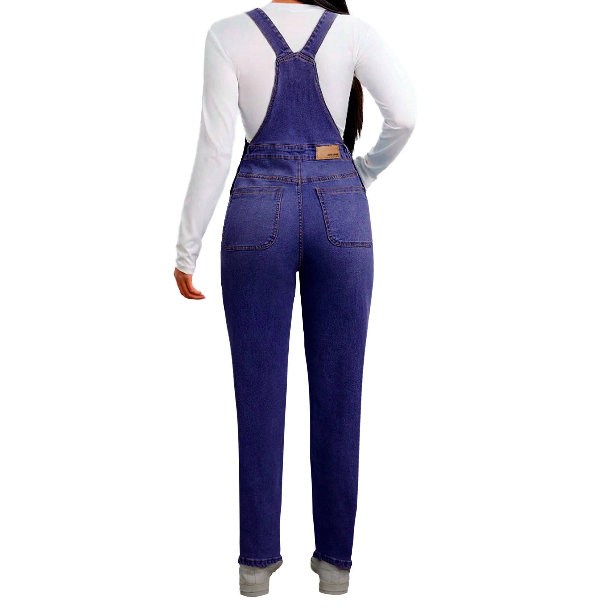 Foto 3 pulgar | Overol Skinny Britos Jeans Mujer Azul 024775