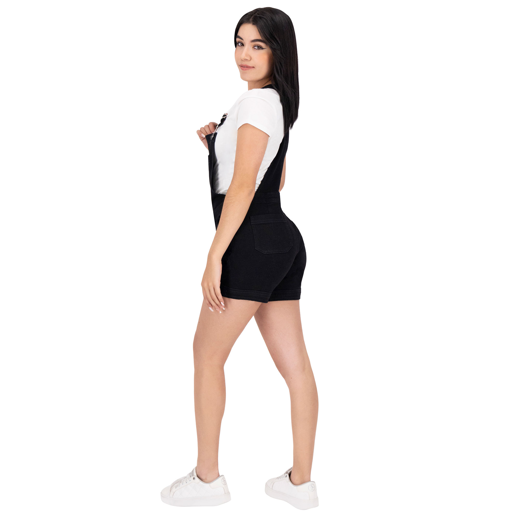 Foto 5 pulgar | Overol Short Britos Jeans Mujer Mezclilla 025665