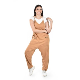 Foto 4 | Overol Estilo Relaxed Roman Fashion /juvenil 60892 (cafe) Cafe