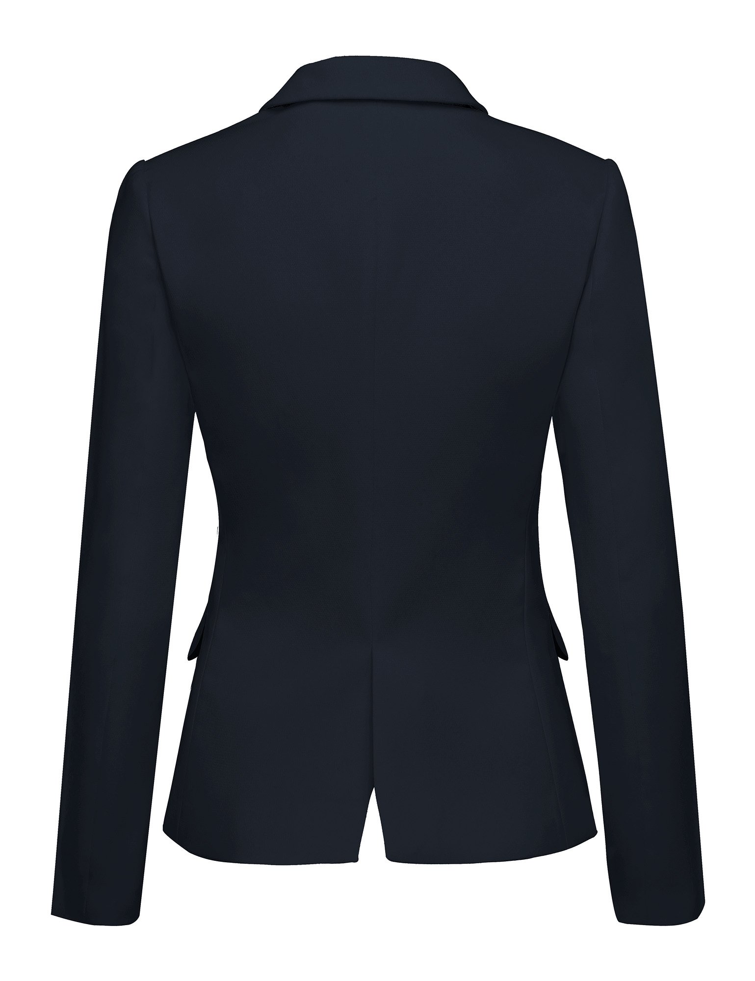 Foto 3 pulgar | Chaqueta Blazer Luvamia Para Mujer Con Solapa Con Muescas, Color Azul Claro, Talla L - Venta Internacional.