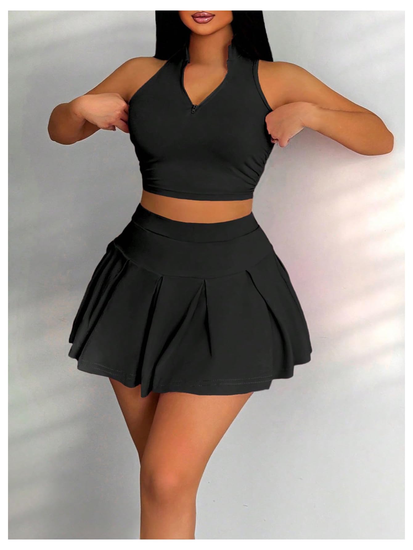 Foto 5 | Conjunto de 2 Piezas Soly Hux Mujer Negro  - Venta Internacional