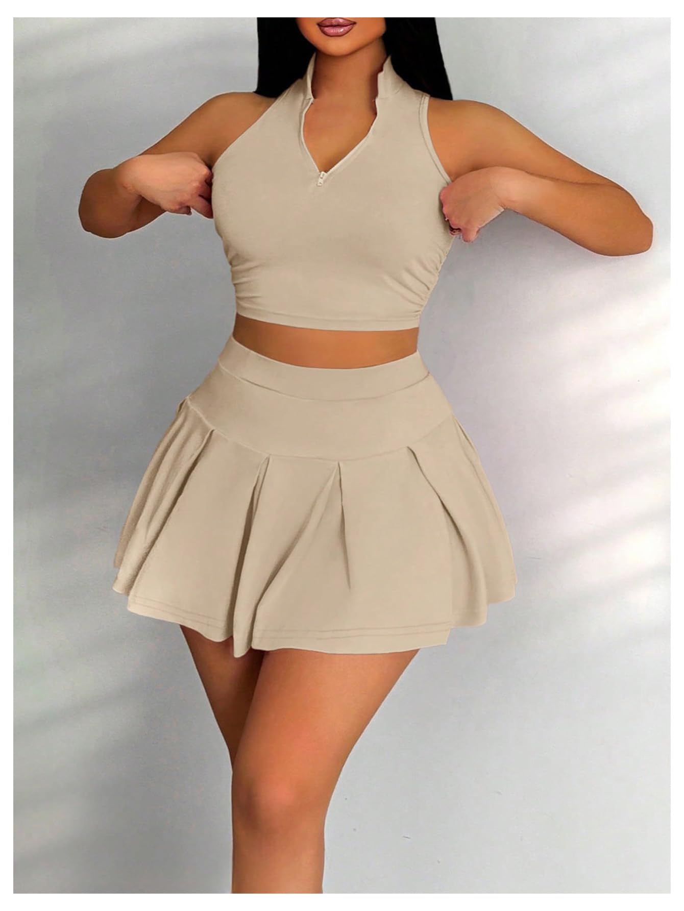 Foto 6 pulgar | Conjunto de Falda y Blusa para Mujer - Venta Internacional