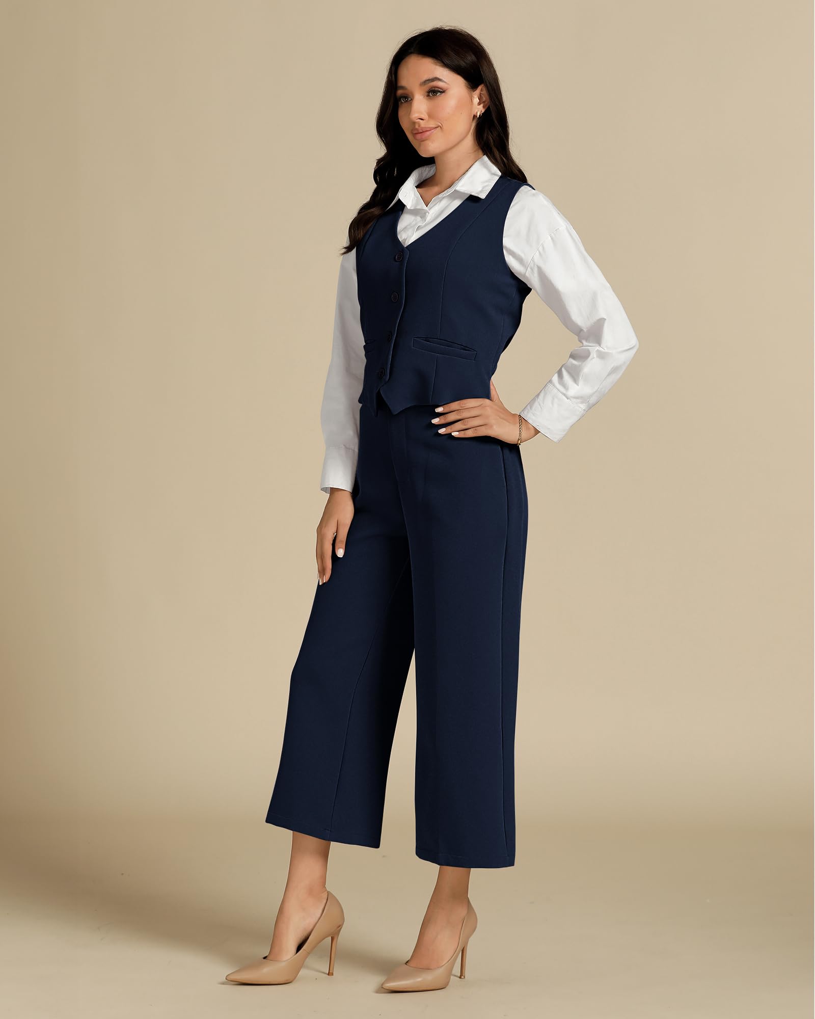 Foto 6 pulgar | Conjunto De Ropa Luvamia Summer Para Mujer Azul Oscuro Xl - Venta Internacional.