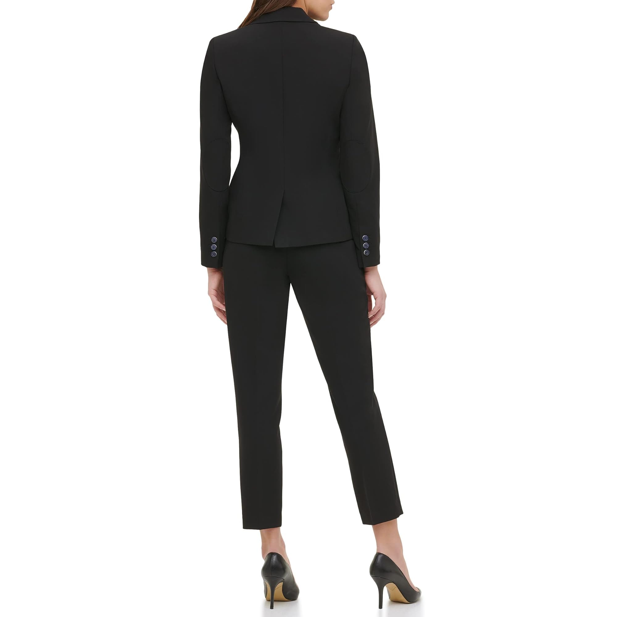 Foto 3 pulgar | Chaqueta De Negocios Para Mujer, Modelo Tommy Hilfiger, Modelo Blazer, Talla 12, Color Negro - Venta Internacional.
