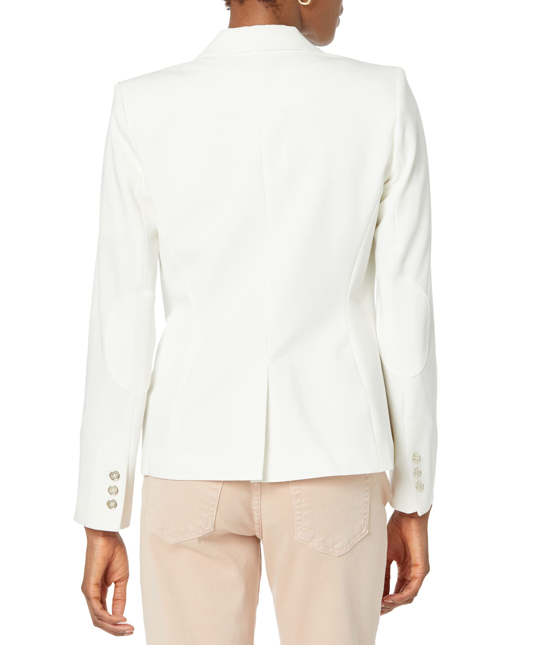 Foto 3 pulgar | Blazer Tommy Hilfiger Business Ivory Para Mujer, Talla 10 - Venta Internacional.