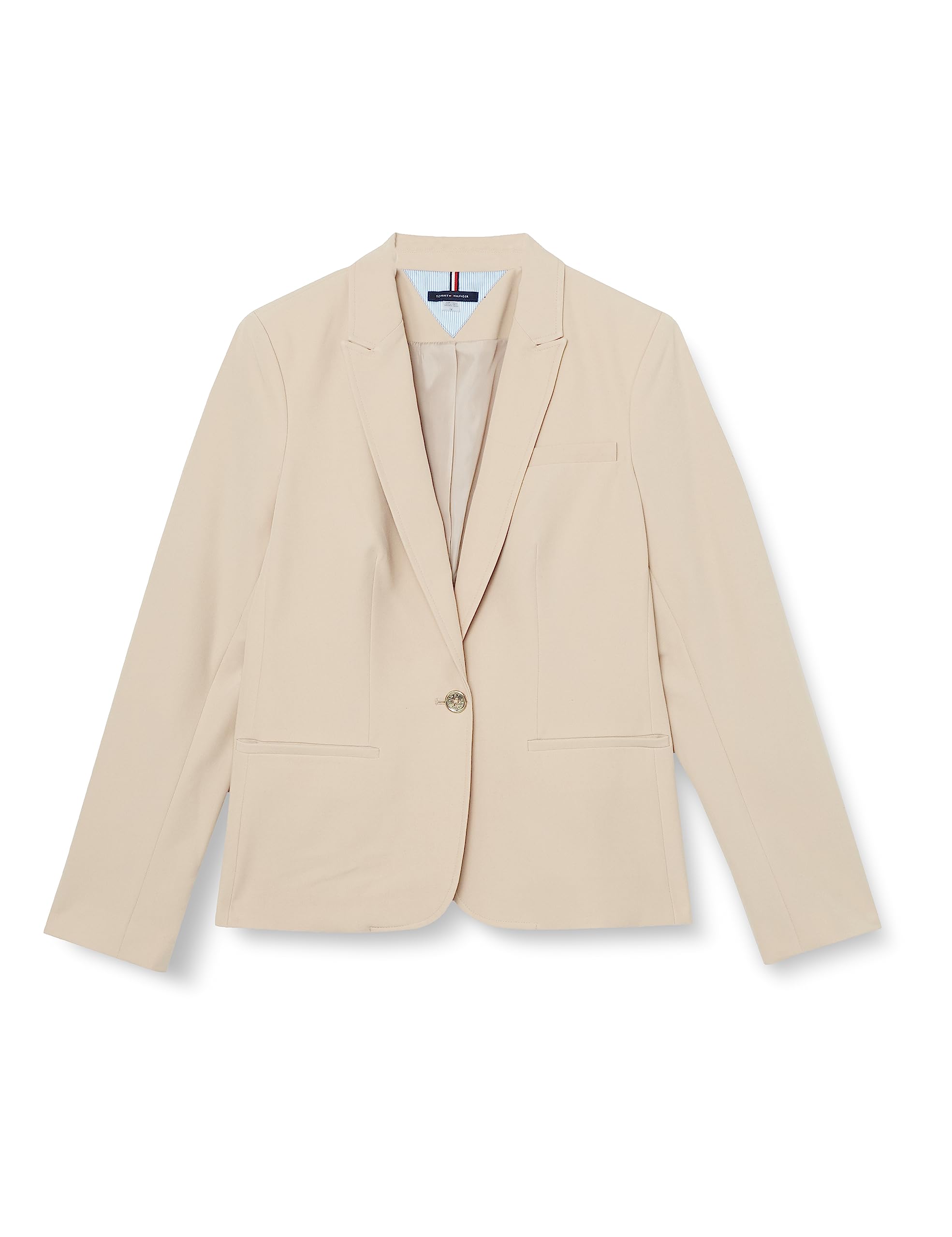 Foto 2 pulgar | Blazer Tommy Hilfiger Business Para Mujer, Color Caqui, Talla 10 - Venta Internacional.