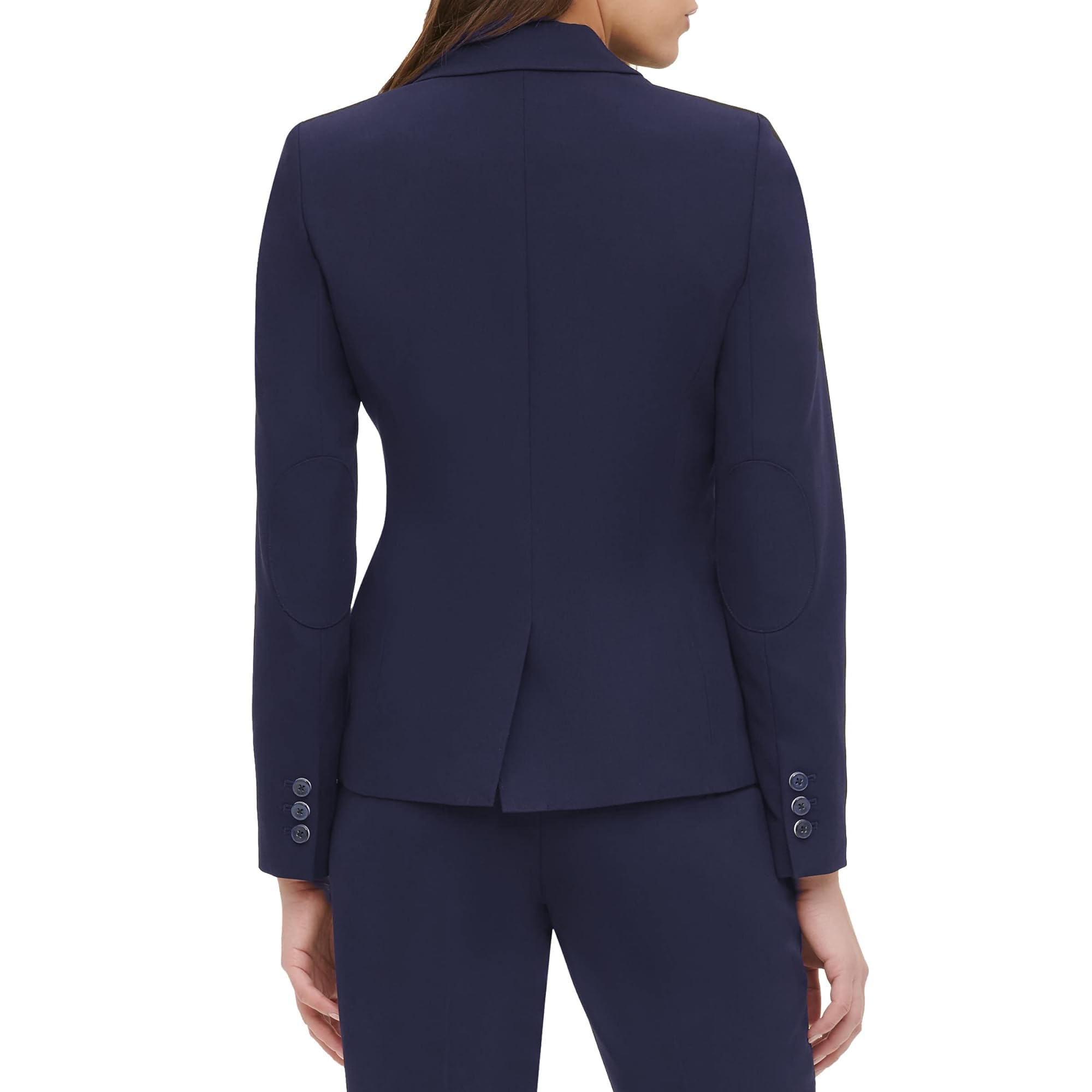 Foto 4 pulgar | Chaqueta De Negocios Para Mujer De Estilo Blazer Tommy Hilfiger Dark Midnight - Venta Internacional.