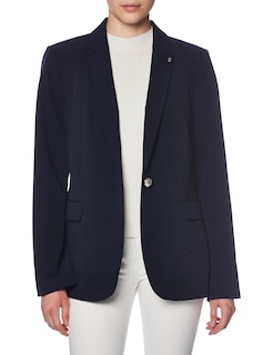 Foto 1 | Chaqueta Tommy Hilfiger Deep Midnight Con Un Botón Para Mujer - Venta Internacional.
