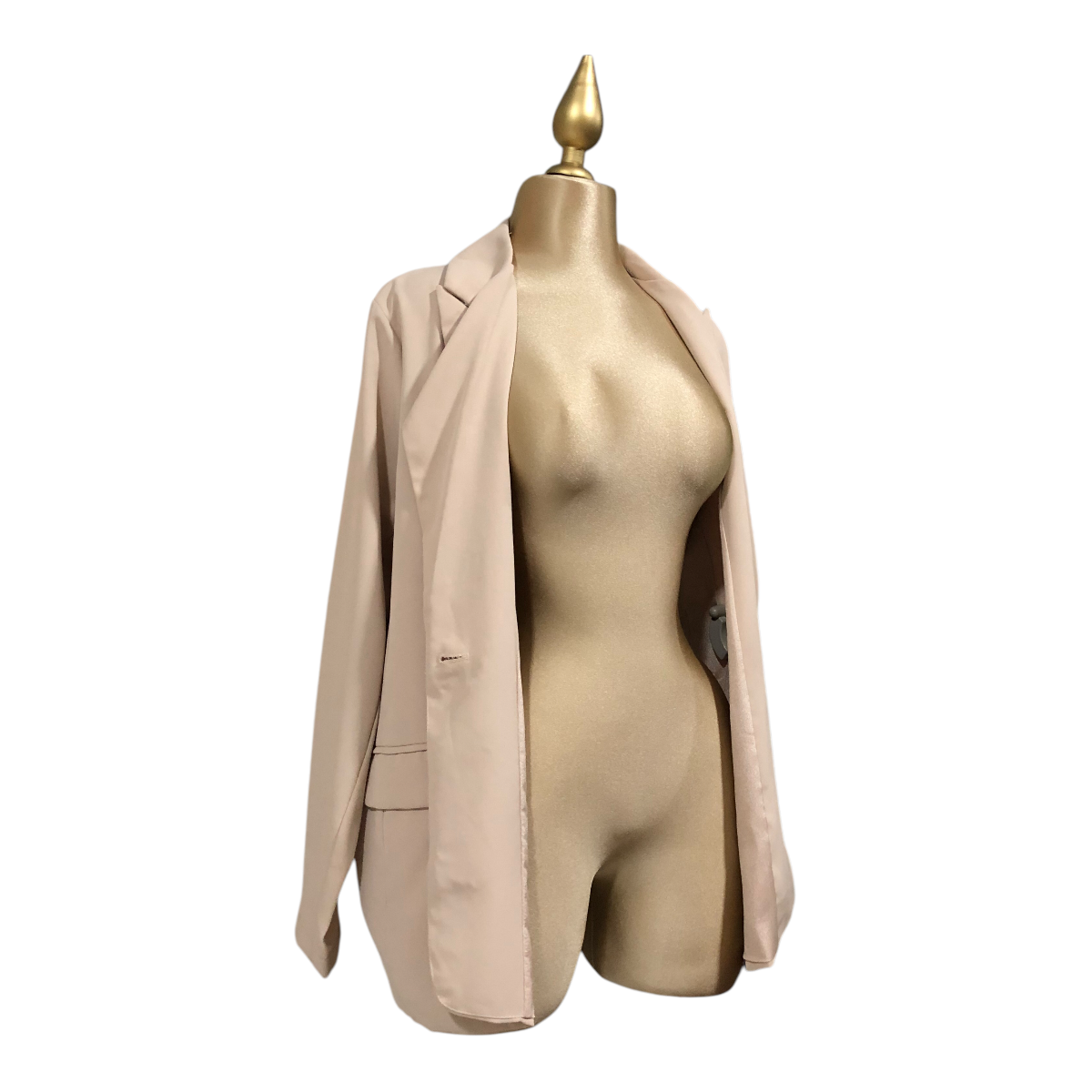 Foto 3 | Saco Color Beige Para Dama Erivel