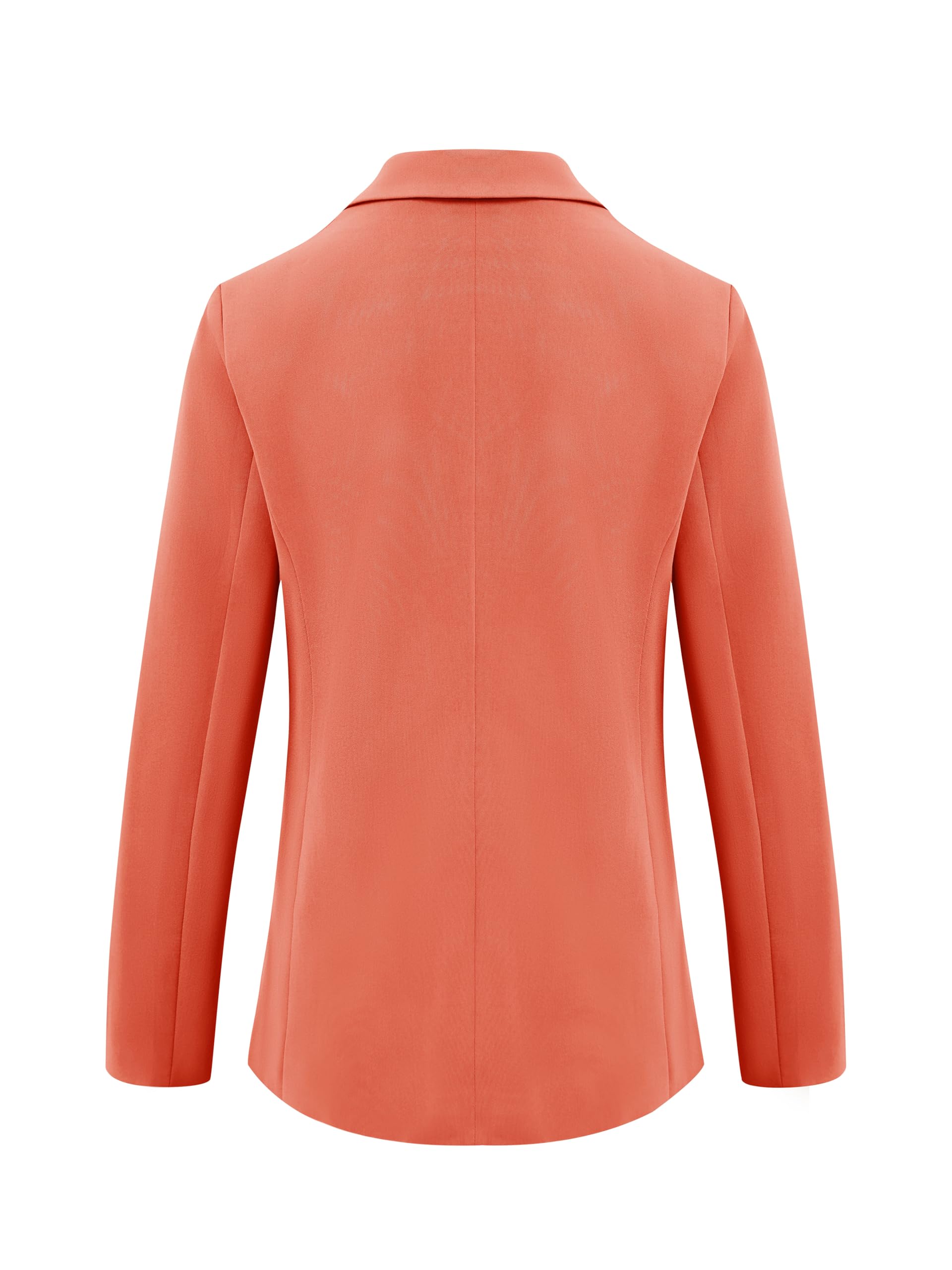 Foto 3 pulgar | Blazer Cicy Bell Para Mujer, Manga Larga, Manga Larga, Color Naranja, Casual 2025 - Venta Internacional.