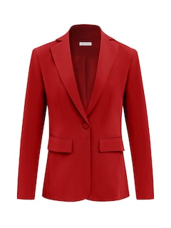 Foto 1 | Blazer Cicy Bell Para Mujer, Manga Larga, Manga Larga, Parte Delantera Abierta, Color Rojo - Venta Internacional.