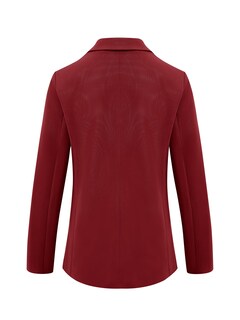 Foto 2 | Blazer Cicy Bell Para Mujer, Manga Larga, Parte Delantera Abierta, Color Burdeos - Venta Internacional.