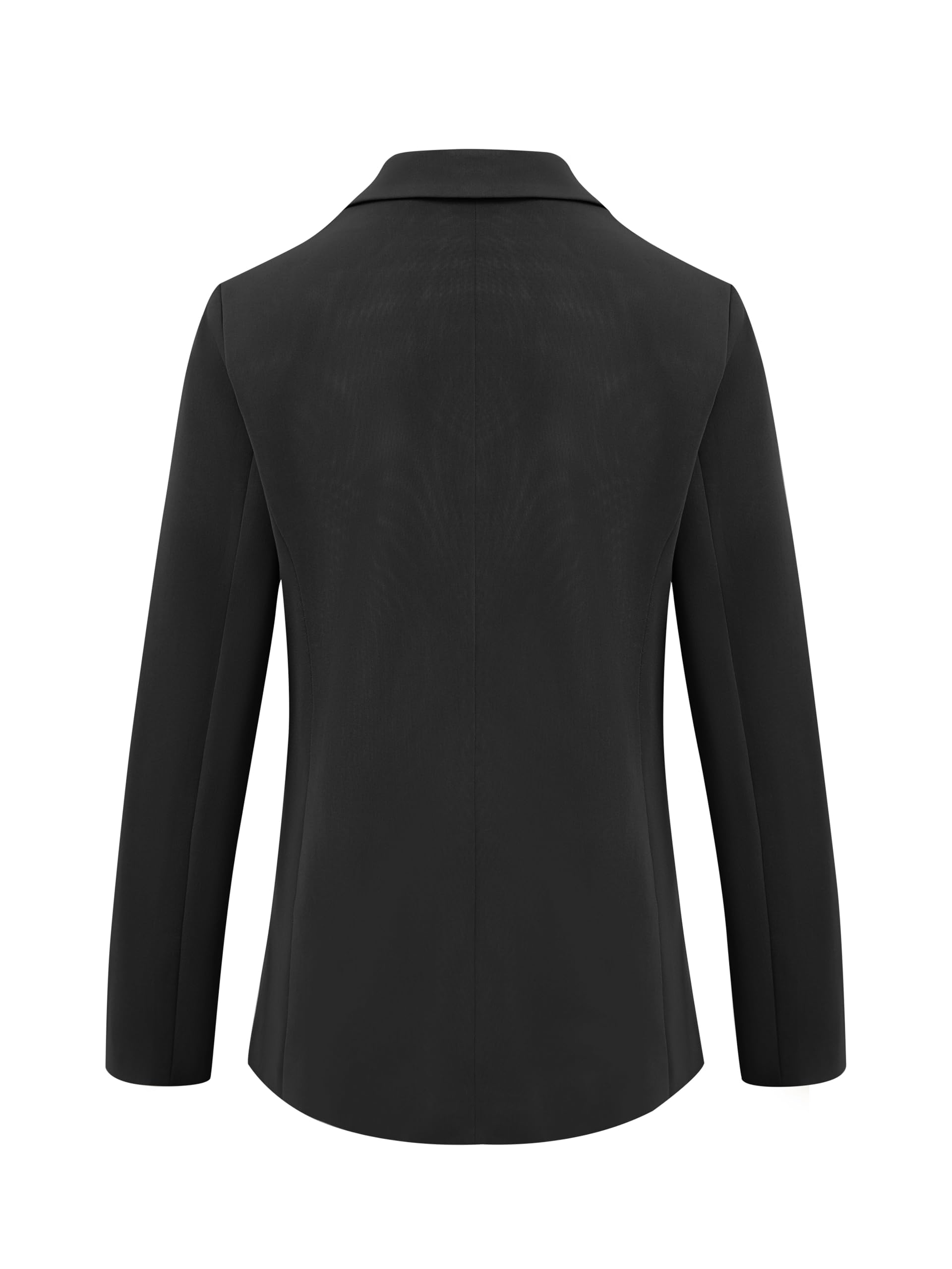 Foto 3 pulgar | Blazer Cicy Bell Para Mujer, Manga Larga, Frente Abierto, Color Negro - Venta Internacional.