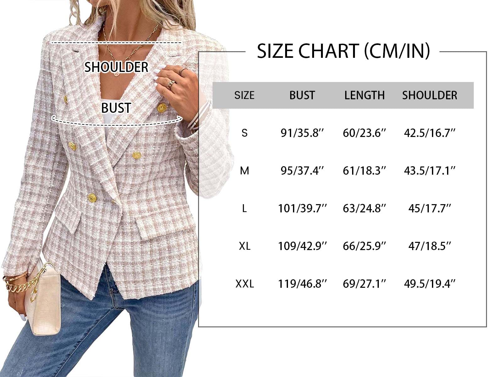 Foto 7 | Chaqueta Blazer Mina Self Tweed 2024 Otoño-invierno Azul Claro - Venta Internacional.