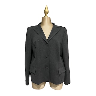 Foto 2 | Conjunto Gris Oxford Saco Y Pantalón Básico Mussi