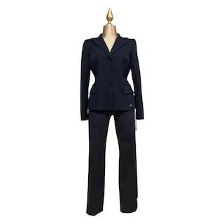 Foto 1 | Conjunto De Saco Y Pantalón Marino Básico Mussi
