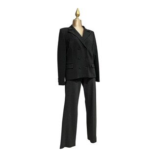 Foto 2 | Conjunto Gris Oxford Osc. Saco Y Pantalón Básico Mussi