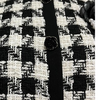 Foto 6 | Conjunto Saco/falda Con Broche Rosa Negra Mussi