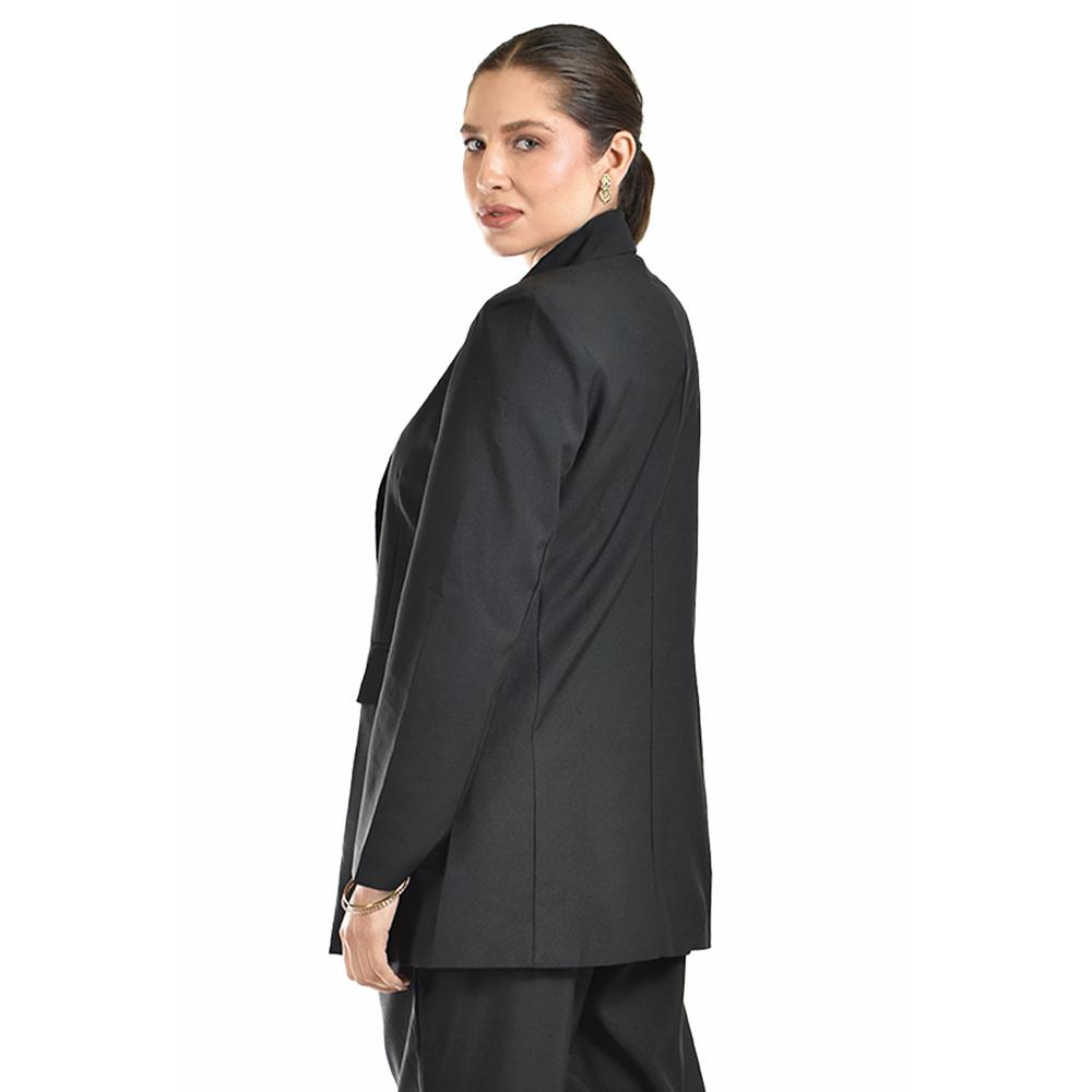 Foto 4 pulgar | Blazer Doble Botonadura Roman Fashion /juvenil  1370 (negro) Negro