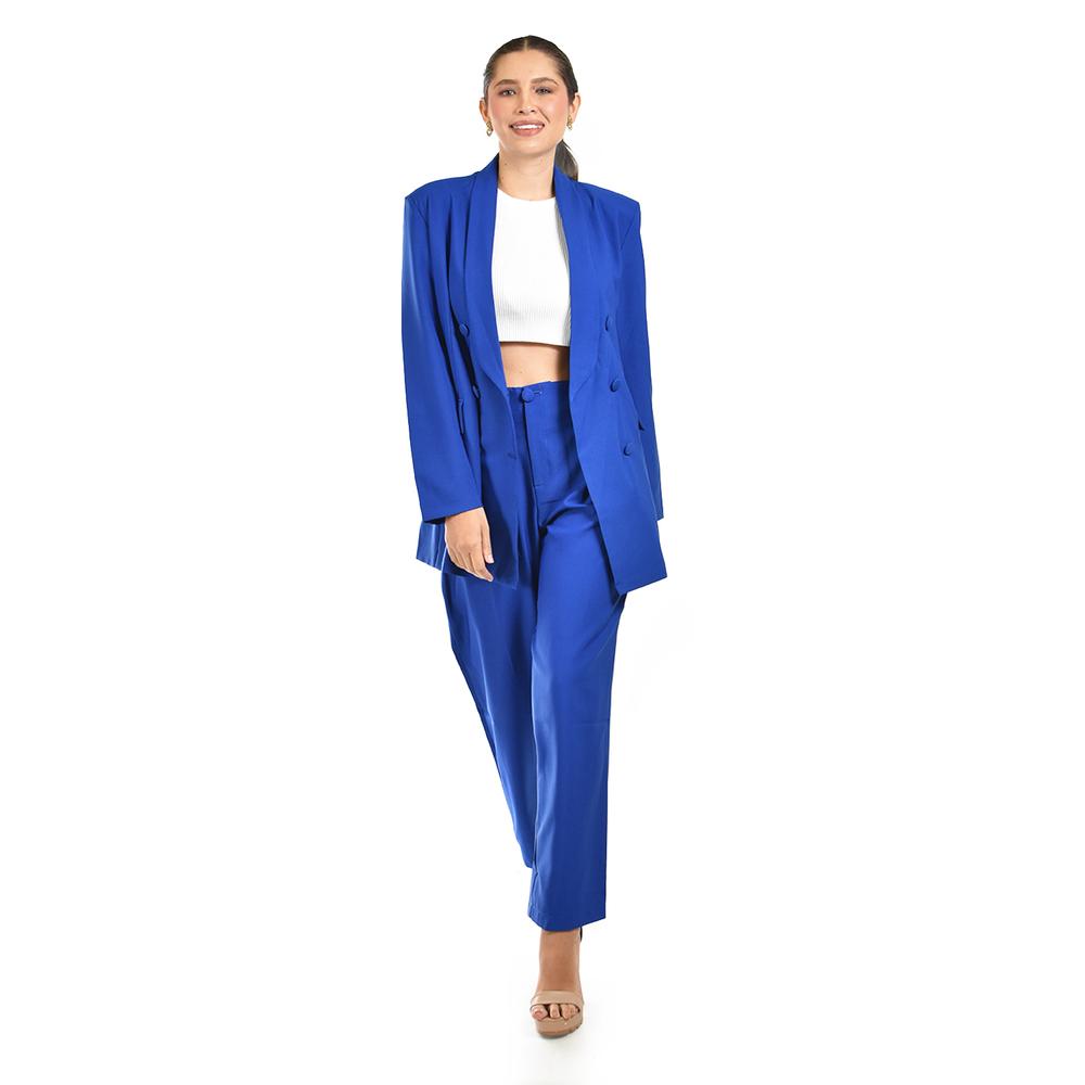 Foto 5 pulgar | Blazer Doble Botonadura Roman Fashion /juvenil  1370 (azul Rey) Azul