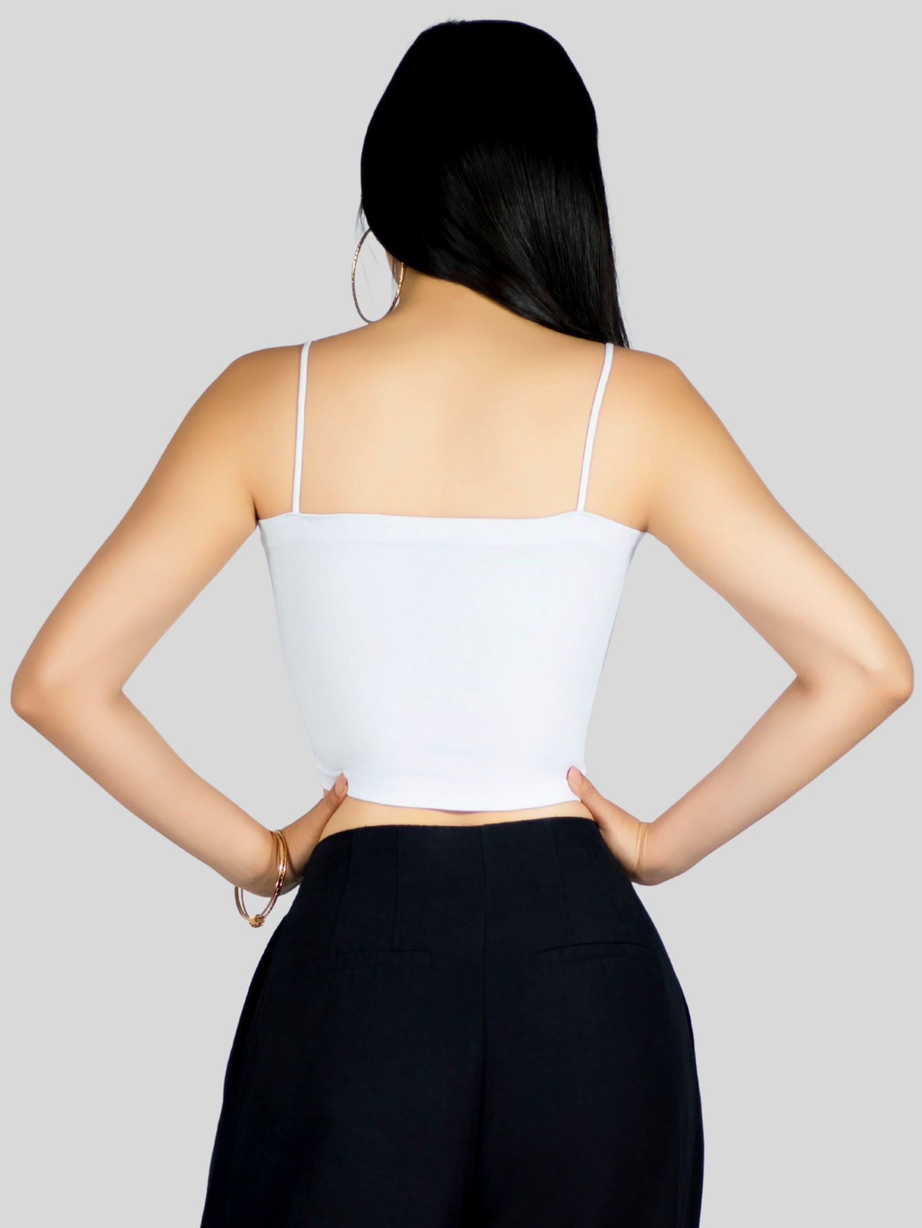 Foto 4 pulgar | Set 2 Blusa Mujer Crop Tirantes Top-1025-px2 Varios Colores Confort Y Frescura Día Y Noche