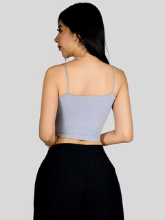 Foto 3 | Set 2 Blusa Mujer Crop Tirantes Top-1025-px2 Varios Colores Confort Y Frescura Día Y Noche