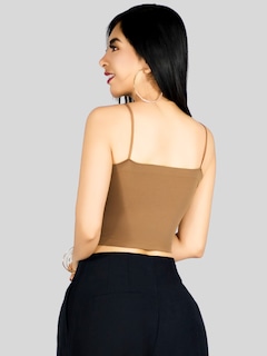 Foto 3 | Set 2 Blusa Mujer Crop Tirantes Top-1025-px2 Varios Colores Confort Y Frescura Día Y Noche
