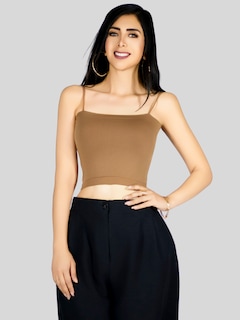 Foto 4 | Set 2 Blusa Mujer Crop Tirantes Top-1025-px2 Varios Colores Confort Y Frescura Día Y Noche