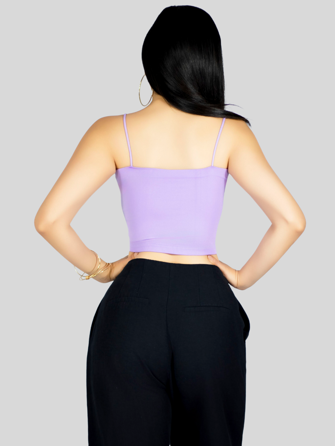 Foto 3 | Set 2 Blusa Mujer Crop Tirantes Top-1025-px2 Varios Colores Confort Y Frescura Día Y Noche