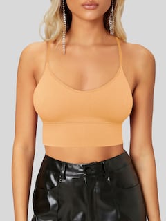 Foto 4 | Set De 2 Tops Mujer Deportivo Con Relleno Top-1013-px2 Variedad De Colores Blusa Croptop