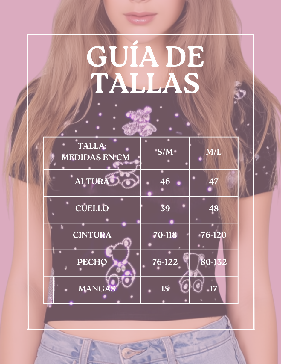 Foto 7 pulgar | Blusa Crop Top Bl-1036 Gris Claro Con Estampado De Ositos Y Detalles Brillantes