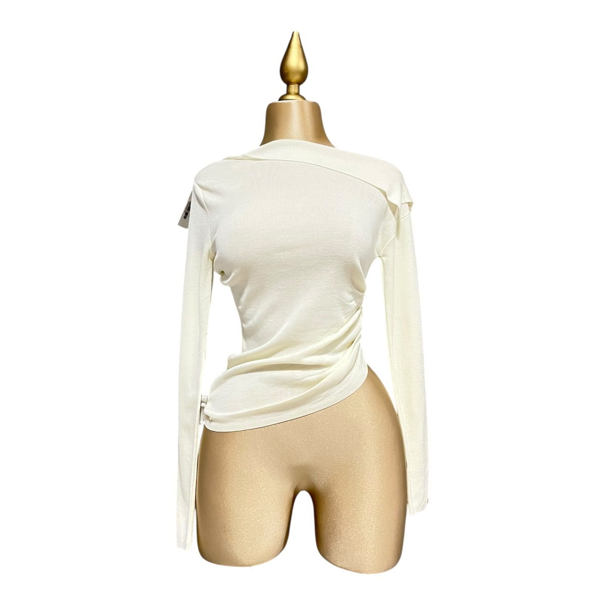 Foto 3 pulgar | Blusa Beige Para Dama Mussi