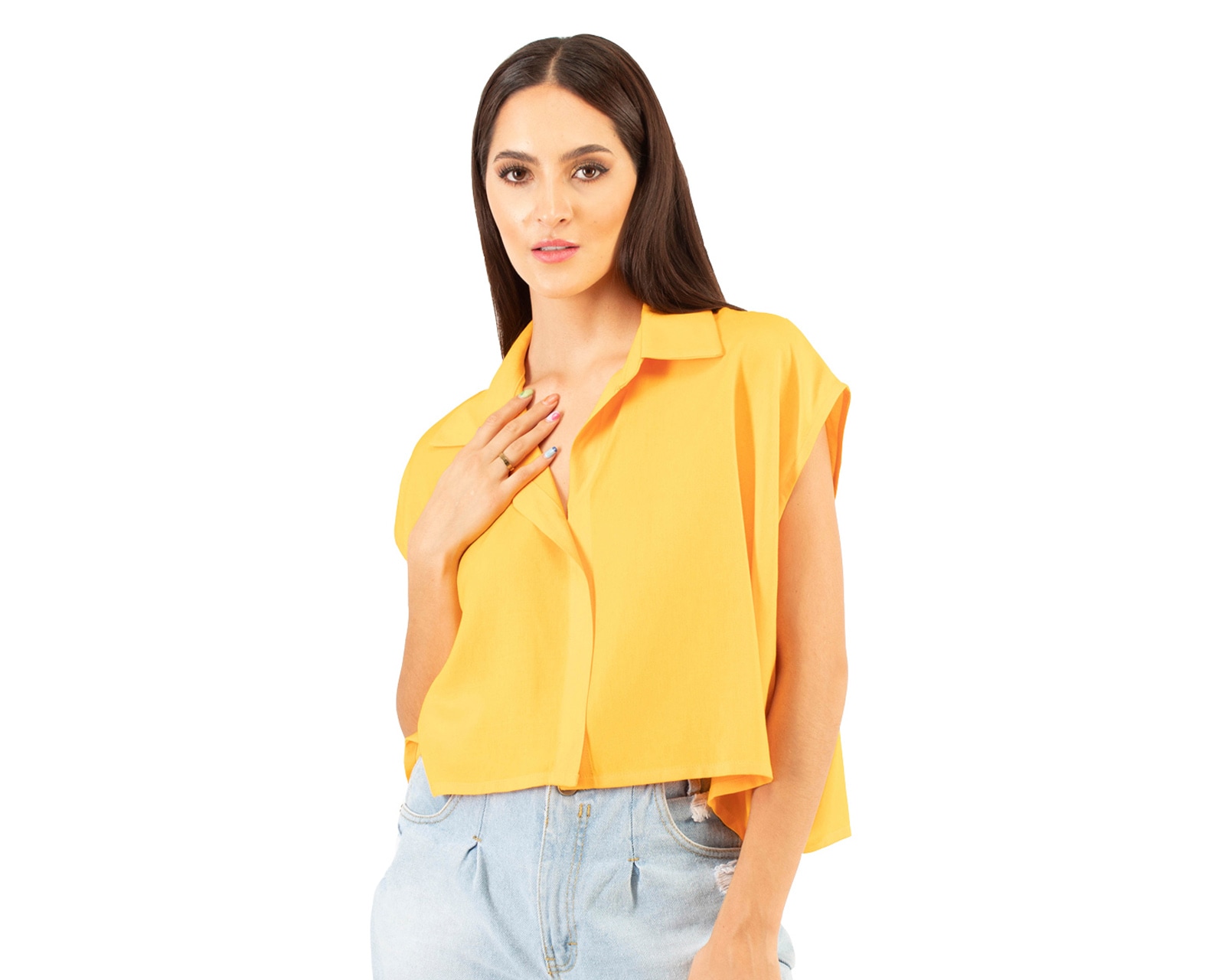 Crop top online camisero