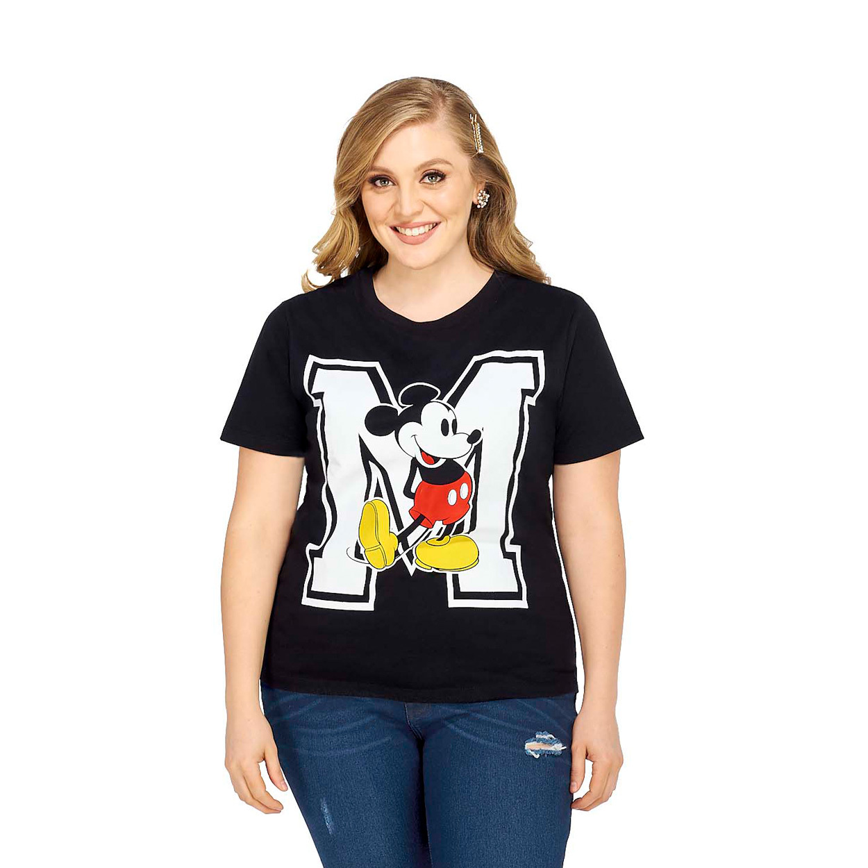 Foto 2 | Camiseta con Estampado De Dibujos Animados para Dama - Mundo Terra
