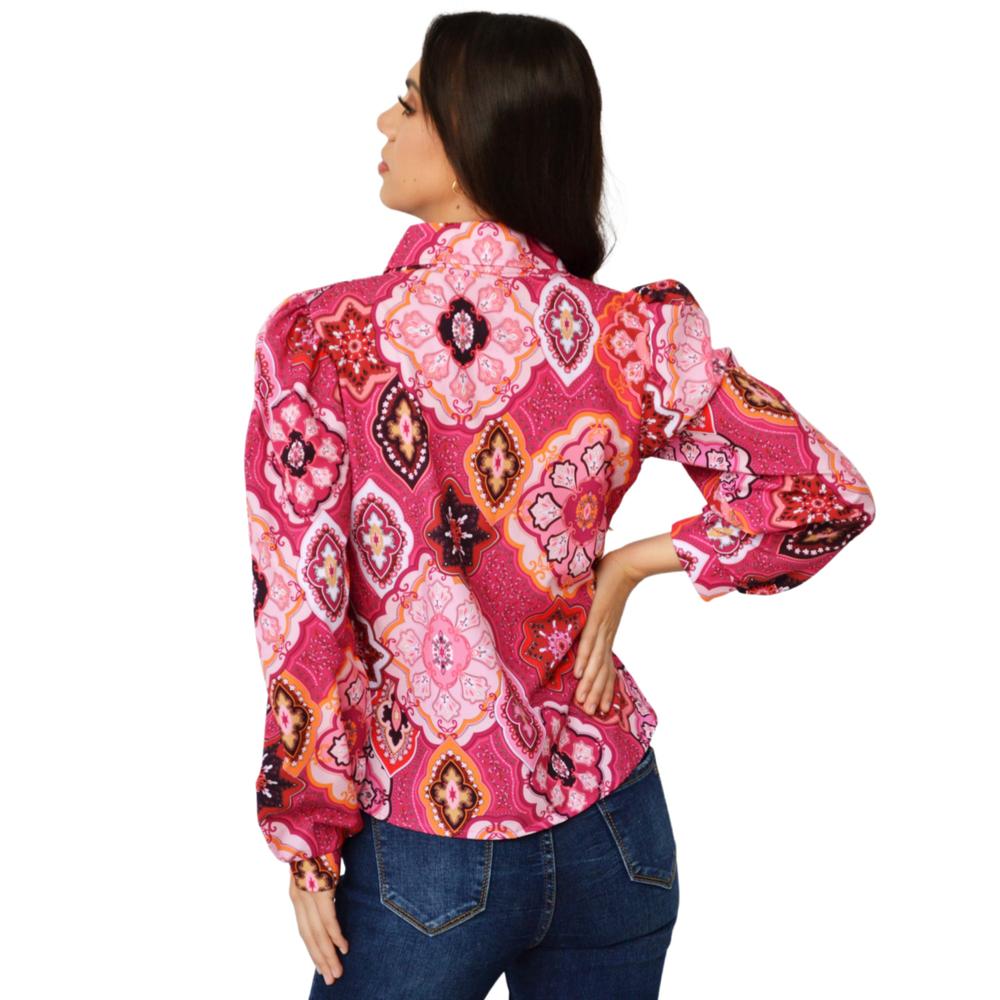 Foto 4 pulgar | Camisera Juvenil ROMAN FASHION 0437 color Rosa