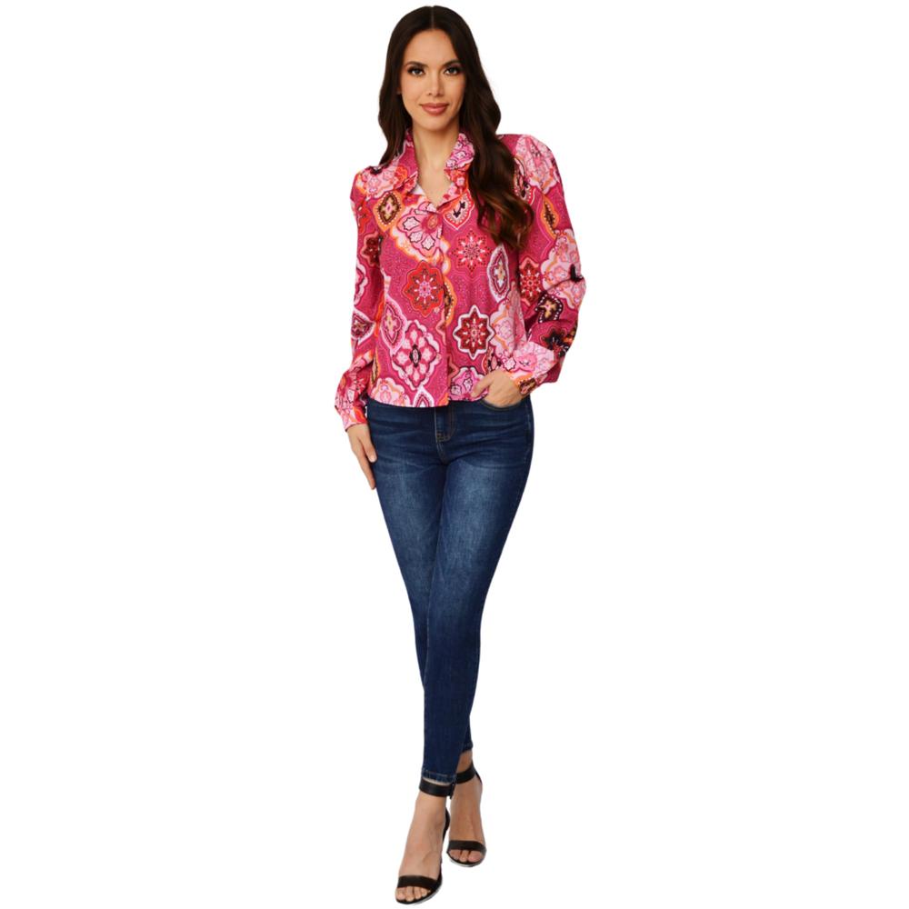 Foto 5 | Camisera Juvenil ROMAN FASHION 0437 color Rosa