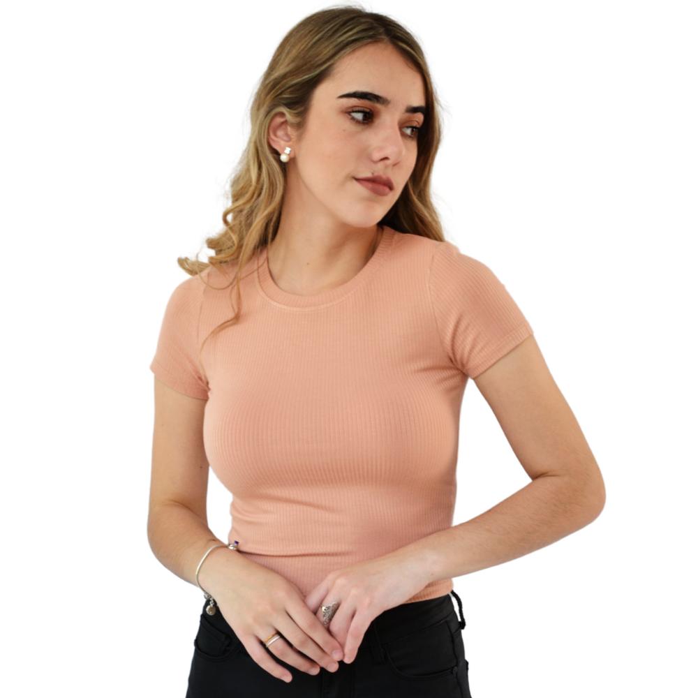 Foto 2 pulgar | Blusa Básica BALAM BL-BAL-0064-DURAZNO-ALL color Rosa