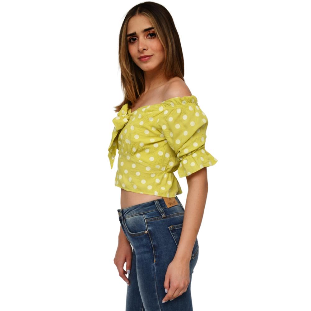 Foto 3 pulgar | Crop Top Roman Fashion 0614 color Verde